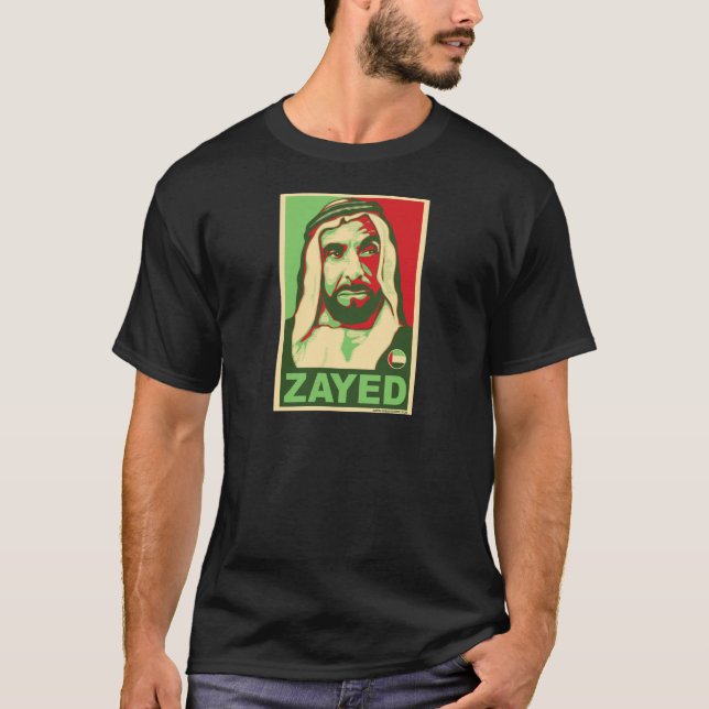 T-shirt Cheik Zayed Products (Devant)