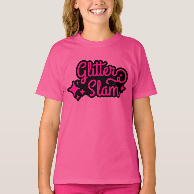 T-shirt Chelem parties scintillant (Devant)