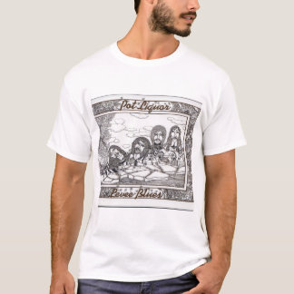 T-shirt Chemin de couverture en aluminium Potliqueur Levee