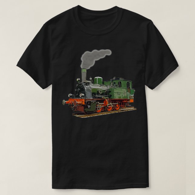 T-shirt Chemin de fer à vapeur (Design devant)