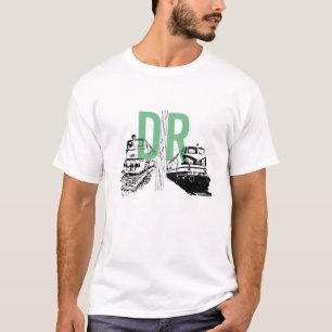 T-shirt Chemin de fer allemand DDR Design