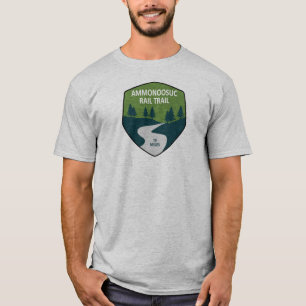 T-shirt Chemin de fer Ammonoosuc New Hampshire