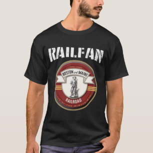 T-shirt Chemin de fer Boston et Maine