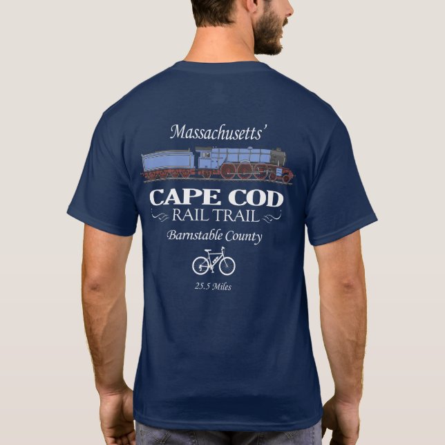 T-shirt Chemin de fer Cape Cod (RT2) (Dos)