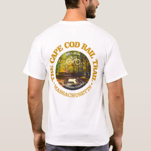 T-shirt Chemin de fer Cape Cod (vélo c)