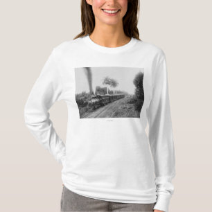 T-shirt Chemin de fer central américain de casserole au