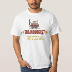 T-shirt Chemin de fer humoristique