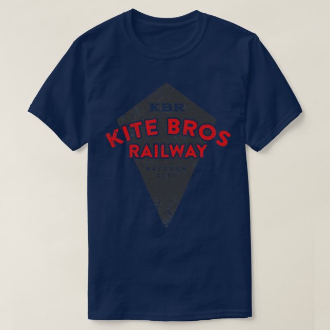 T-shirt Chemin de fer Kite Bros (Design devant)