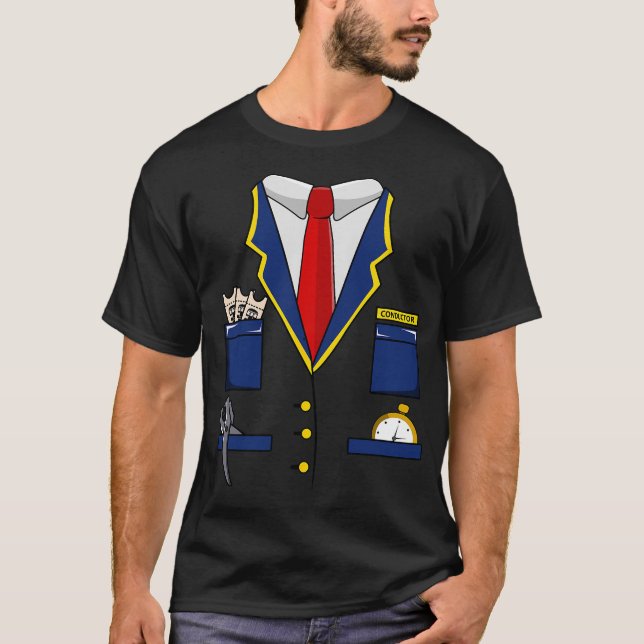 T-shirt Chemin de fer pour enfants adultes Coût du conduct (Devant)