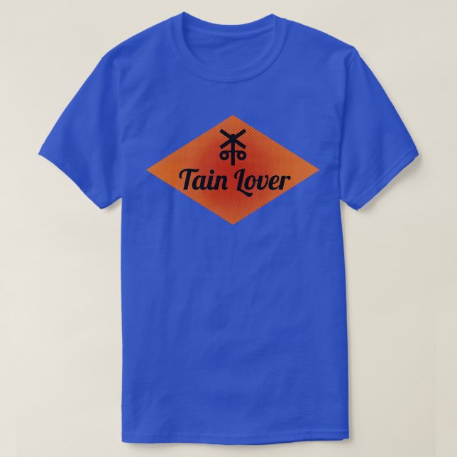 T-shirt Chemin de fer Traversant train Lover (Design devant)