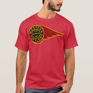 T-shirt Chemin de fer Western Maryland