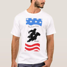 Chemin de la liberté patriotique avec drapeau et P