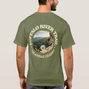 T-shirt Chemin de la rivière Buffalo (rd)