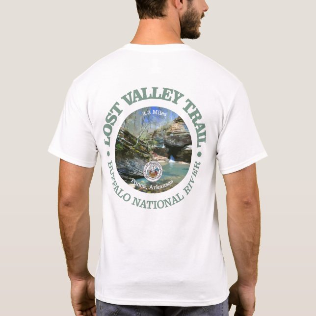 T-shirt Chemin de la vallée perdue (e) (Dos)