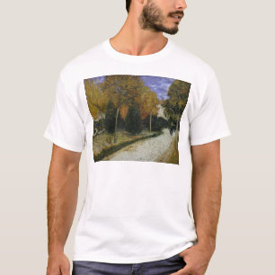 T-shirt Chemin de Vincent van Gogh en parc chez Arles,