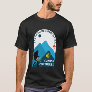 T-shirt Chemin Portugais Pèlerin Marche Chemin de Saint-Ja