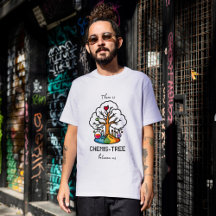 T-shirt CHEMIS-TREE between us arbre noir blanc