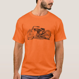 T-shirt Chemise 1913 simple de cylindre de laine de bois