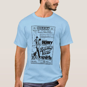 T-shirt Chemise 1924 sportive d'annonce de film de la