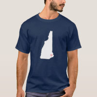 Chemise 2009 de retours au pays d'UNH de copains