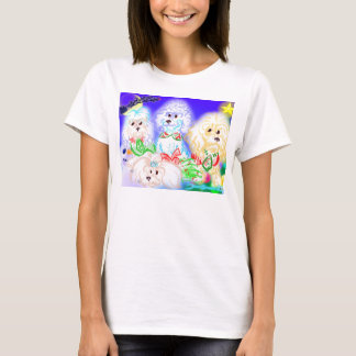 T-shirt Chemise 2017b de caricature de chien