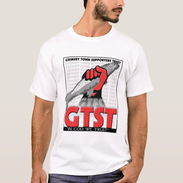 T-shirt Chemise 2 de confiance de défenseurs de Grimsby (Devant)