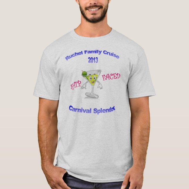 T-shirt Chemise 2 de croisière de famille de Ruchel (Devant)