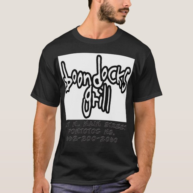 T-shirt Chemise 2 de gril de régions arriérées (Devant)