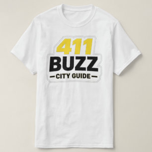 T-shirt Chemise 411 Buzz City Guide