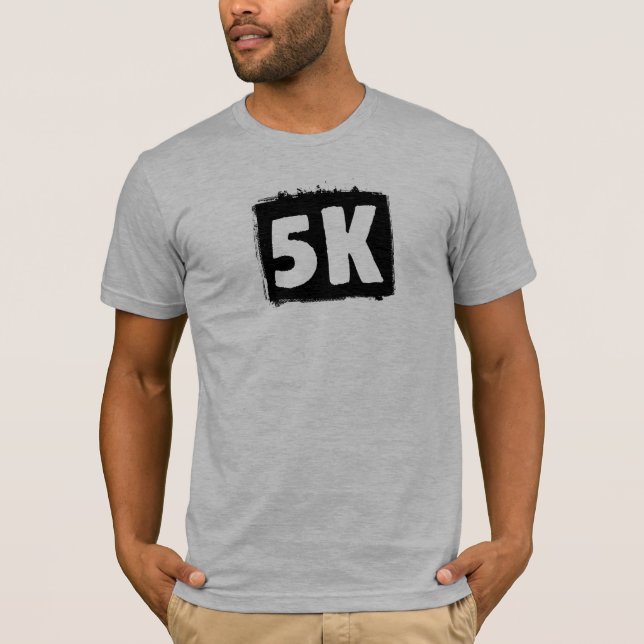 T-shirt chemise 5k (Devant)