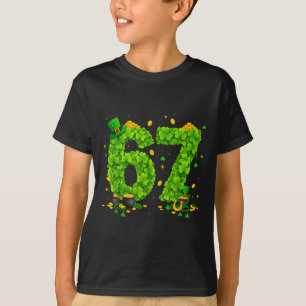 T-shirt Chemise 67 Mème Trèfles Six Sept