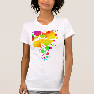T-shirt Chemise à bulles colorées