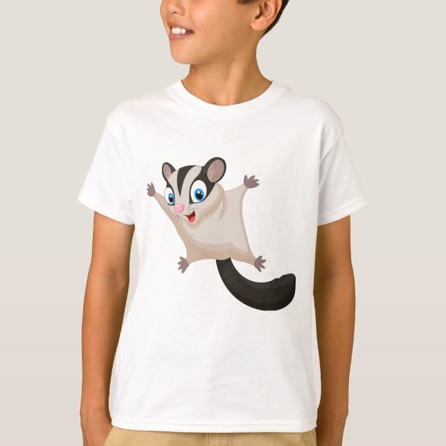 T-shirt Chemise à caricature à sucre (Devant)
