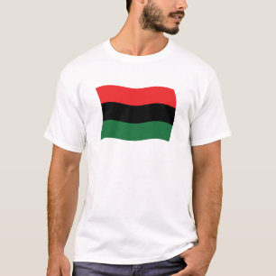T-shirt Chemise à drapeau panafricain (UNIA)