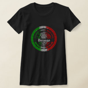 T-shirt Chemise à emblème de l'État de Durango au Mexique