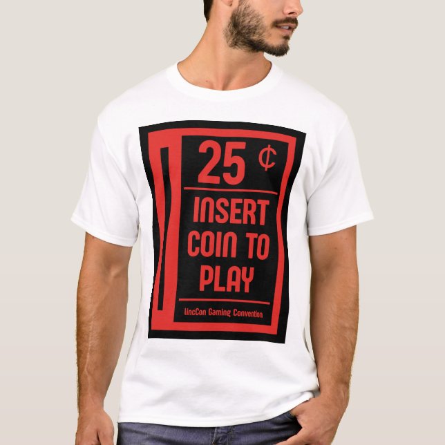 T-shirt Chemise à fente Retro Arcade (Devant)