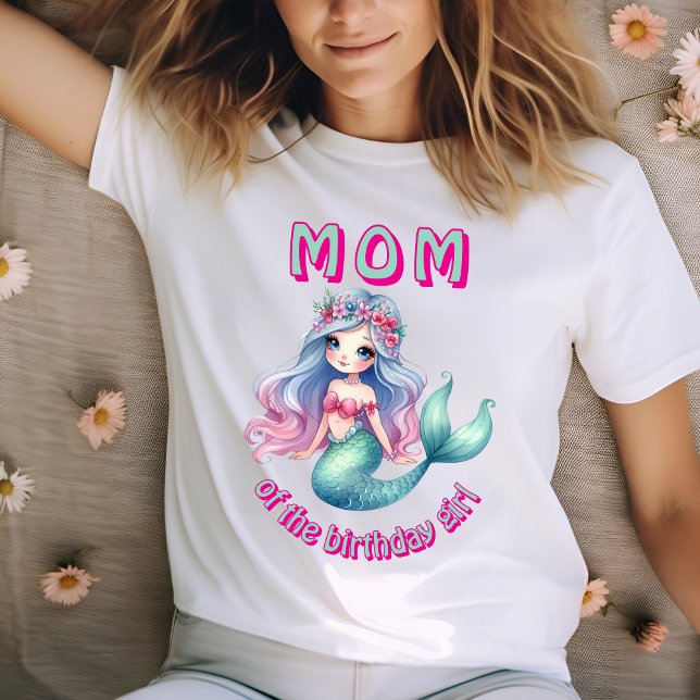T-shirt Chemise à la menthe sur mesure maman d'anniversair (Créateur téléchargé)