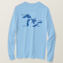 Chemise à long feutre féminine des Grands Lacs
