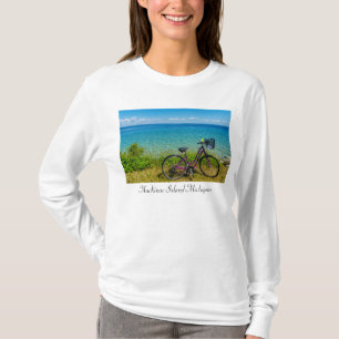 T-shirt Chemise à manches longues à vélo de l'île Mackinac