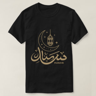 T-shirt Chemise à manches longues avec calligraphie arabe