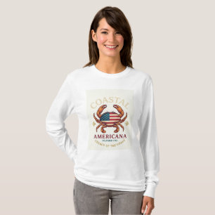 T-shirt Chemise à manches longues Coastal Americana Crab