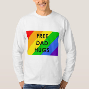 T-shirt Chemise à manches longues Free Dad Hugs