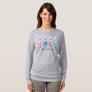 T-shirt Chemise à manches longues Nurse Emily Gray Goose T