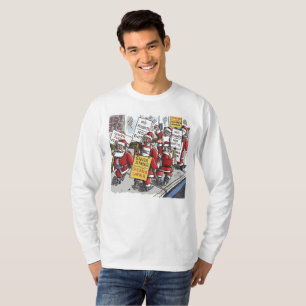 T-shirt Chemise à manches longues père Noël Strike