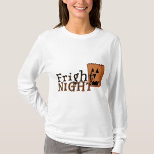 T-shirt Chemise À Manches Longues, Trick Ou Treat Night Fr