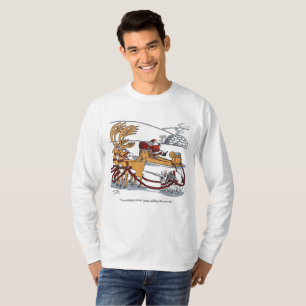 T-shirt Chemise à manches longues Unicorn Reindeer