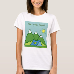 T-shirt chemise à Randonnée