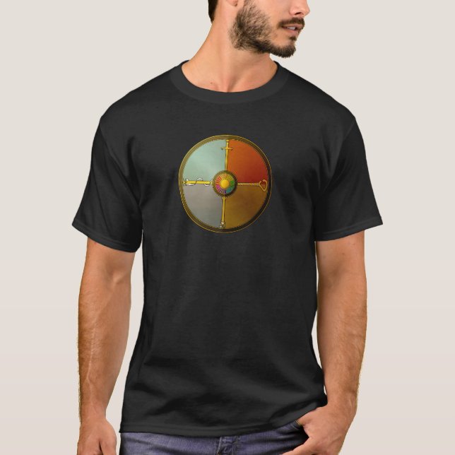 T-shirt Chemise à roue Ethnis (Devant)
