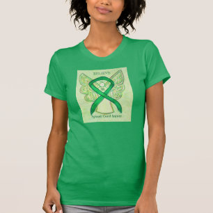 T-shirt Chemise à ruban de sensibilisation à l'écorce
