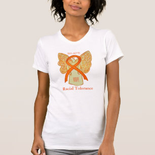 T-shirt Chemise à ruban pour la tolérance raciale